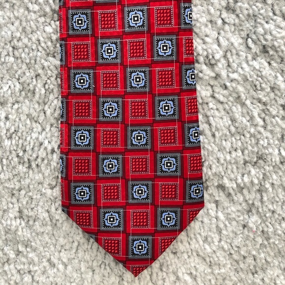 Nordstrom Other - NWOT Nordstrom Men’s Shop Red Geometric Tie